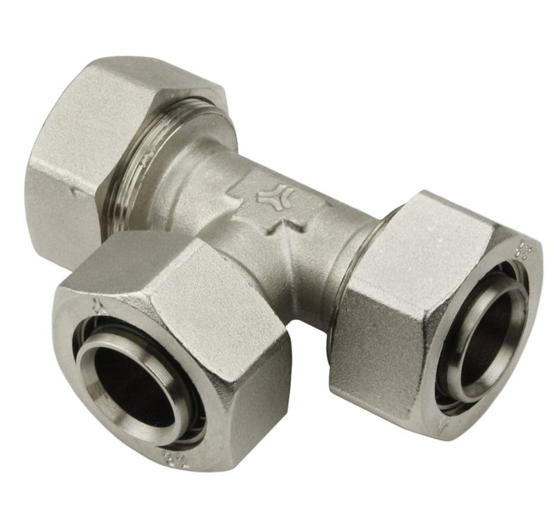 Maxline RapidAir MaxLINE Compressed Air Piping 1" Tee M8012 Max Line Rapid Air - Image 1